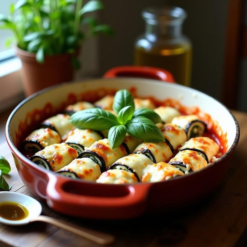 Canelones de Espinaca y Ricotta Sin Pasta: Receta Keto y Baja en Carbohidratos