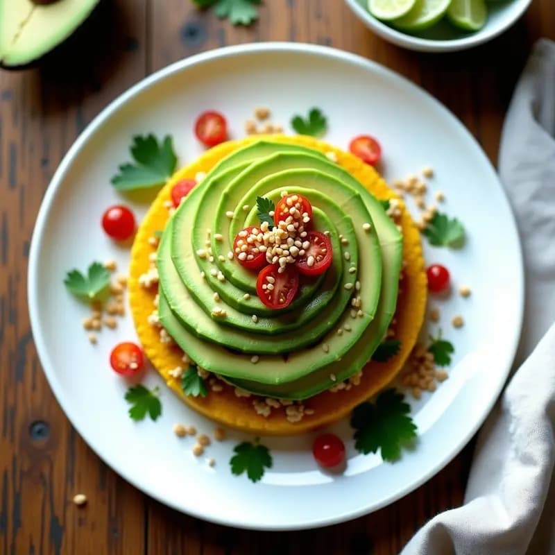Causa Rellena de Quinua y Palta: Receta Peruana Vegana y Sin Gluten en Spiralizer
