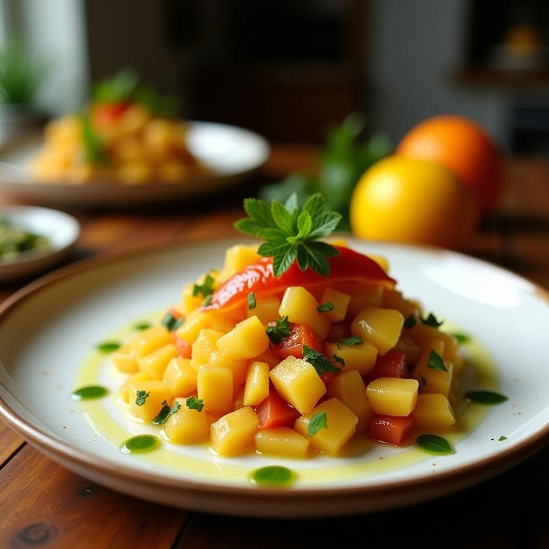 Cebiche de Palmito: Receta Peruana con Toque Cítrico y Ají Amarillo en 15 Minutos