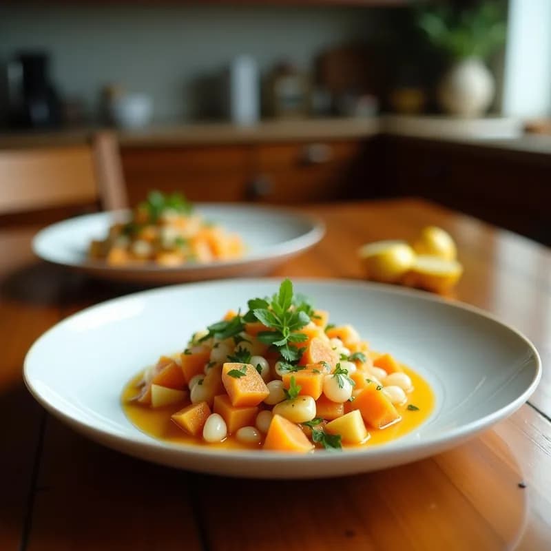 Cebiche Vegano de Corazón de Palma: Receta Peruana con Toque Cítrico en 15 Minutos