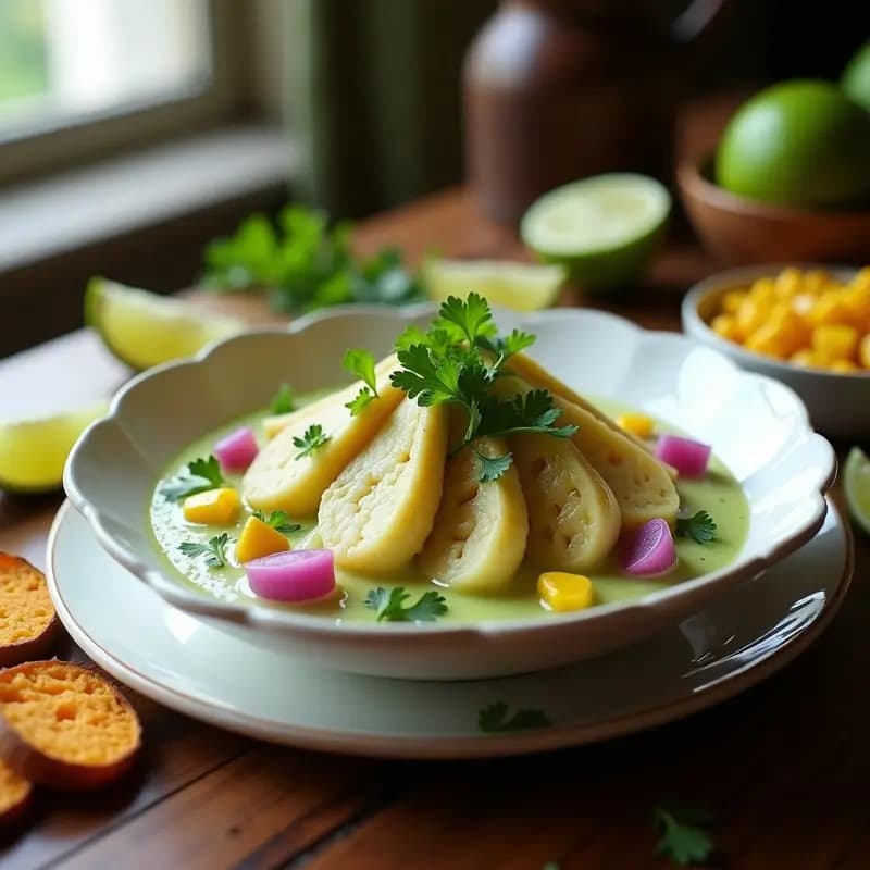 Cebiche Vegano de Corazón de Alcachofa con Leche de Tigre de Lima: Receta Peruanas Sin Pescado y Alta en Proteína