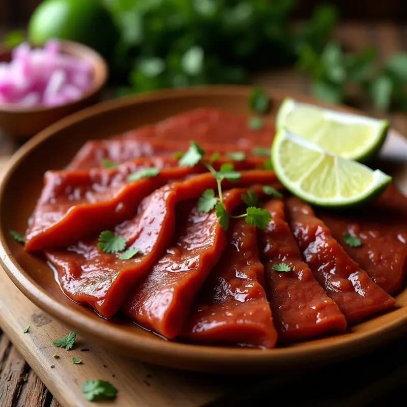 Cecina Enchilada Seca: Receta Tradicional Mexicana con Chile Pasilla y Especias