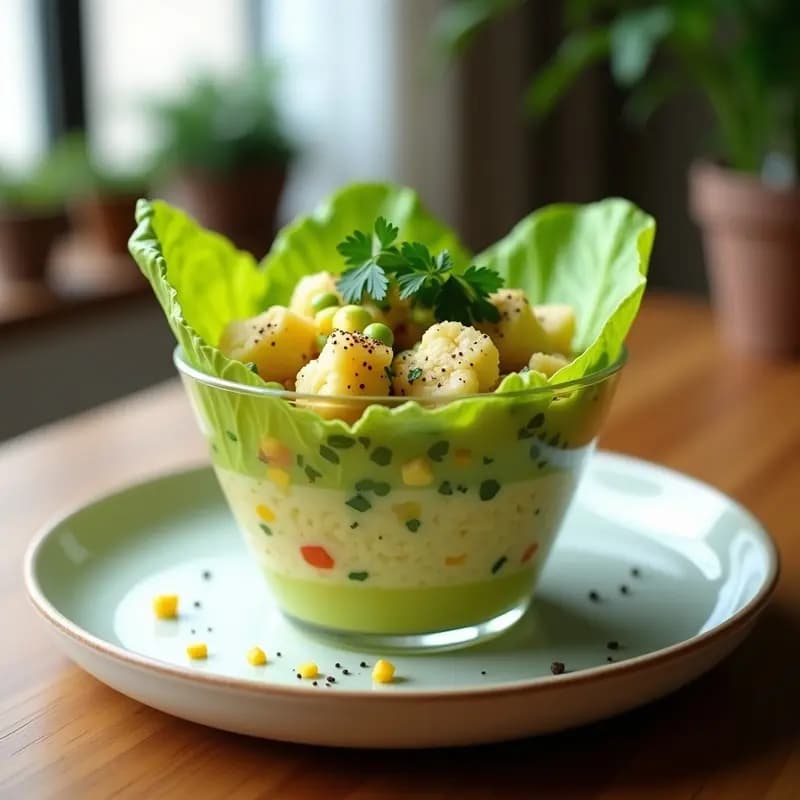 Ceviche de Coliflor con Tiger Milk de Limón Verde y Chile de Árbol: Receta Vegana Mexicana