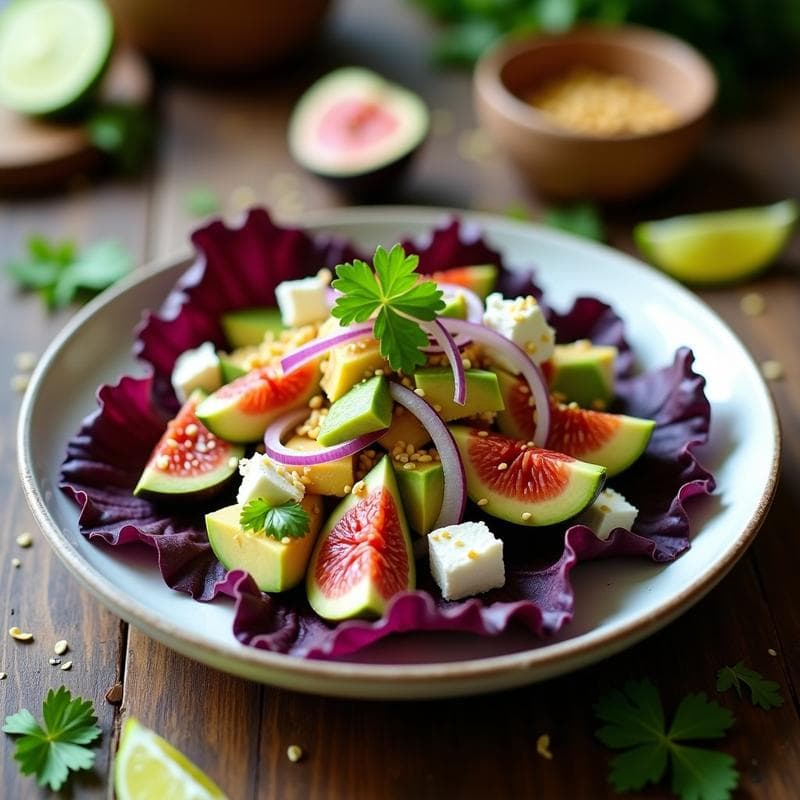 Ceviche de Higos y Queso Fresco: Receta Vegana con Toque Mexicano en 12 Minutos