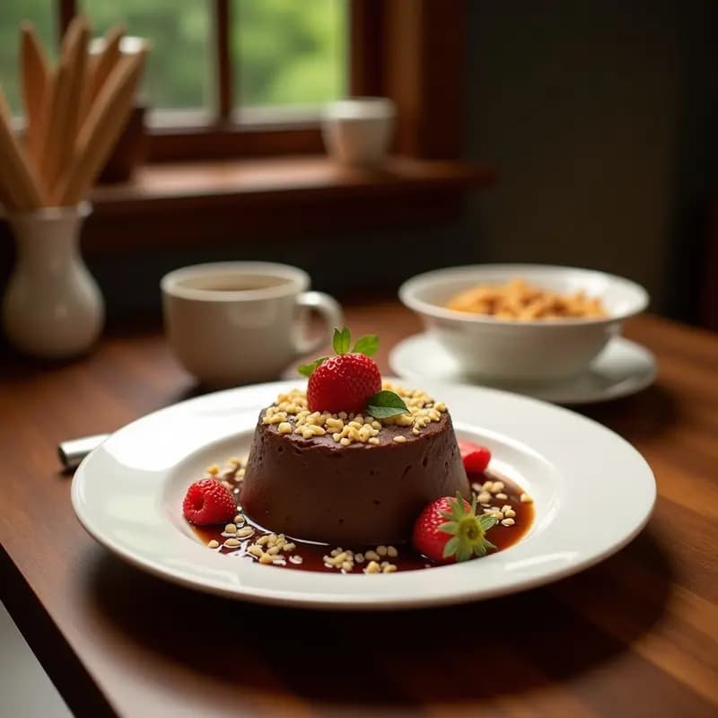 Champurado Filipino de Chocolate y Arroz Glutinoso: Desayuno Dulce y Reconfortante