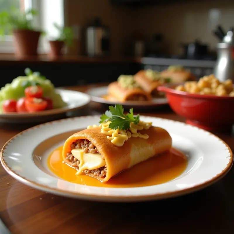 Chile Relleno de Queso Oaxaca y Picadillo: Receta Mexicana en Airfryer Sin Fritura