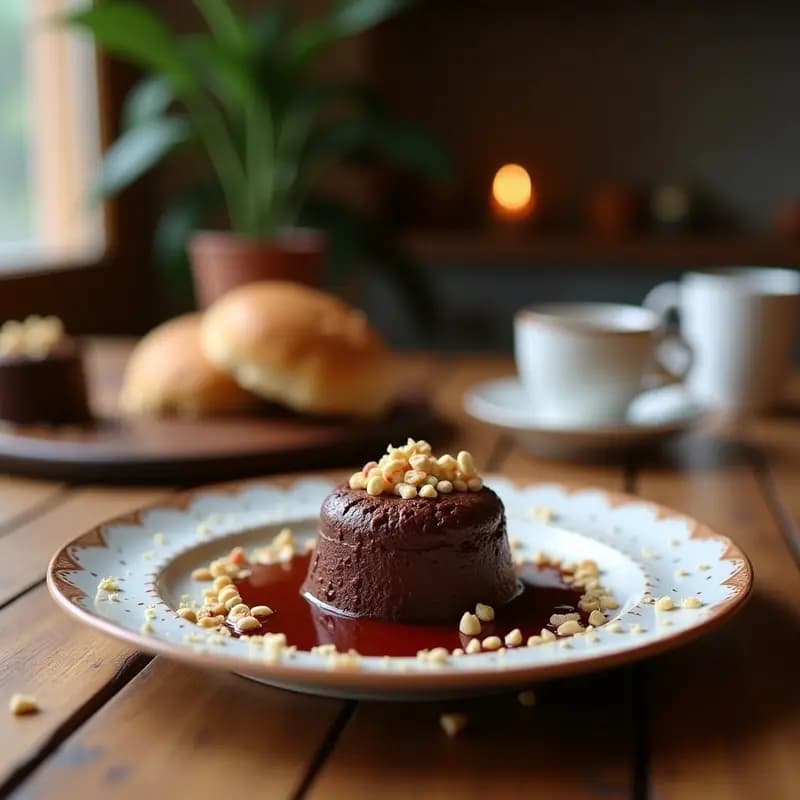 Chocolat Chaud Francés con Especias y Leche de Avena: Bebida Caliente Vegana