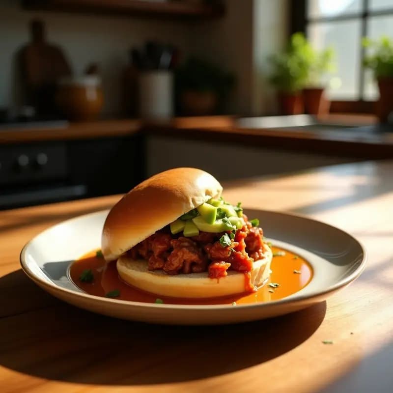 Chori Pan con Salsa de Chipotle y Aguacate: Receta Callejera Mexicana en 15 Minutos
