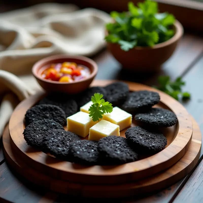 Chuños con Llajwa y Queso Fresco: Aperitivo Boliviano de Papa Deshidratada en 10 Minutos