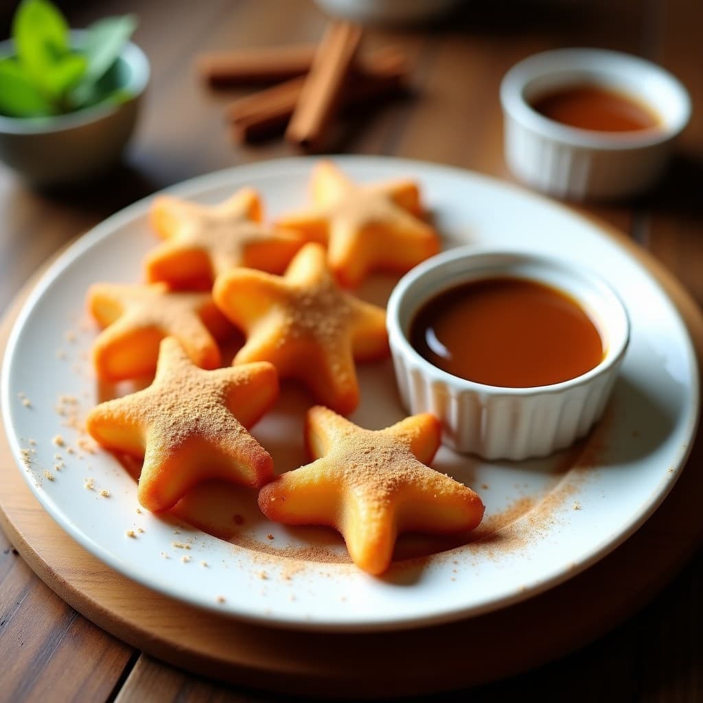Churros de Canela con Salsa de Caramelo de Fechas: Postre Keto Sin Azúcar en Airfryer