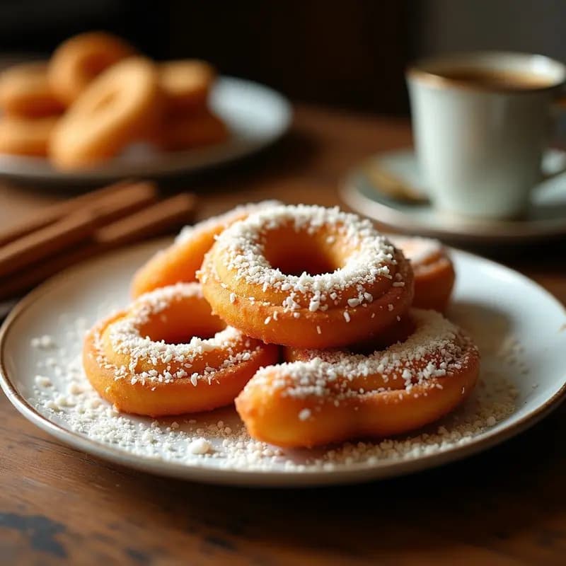 Churros de Harina de Coco y Canela: Postre Español Keto Sin Fritura