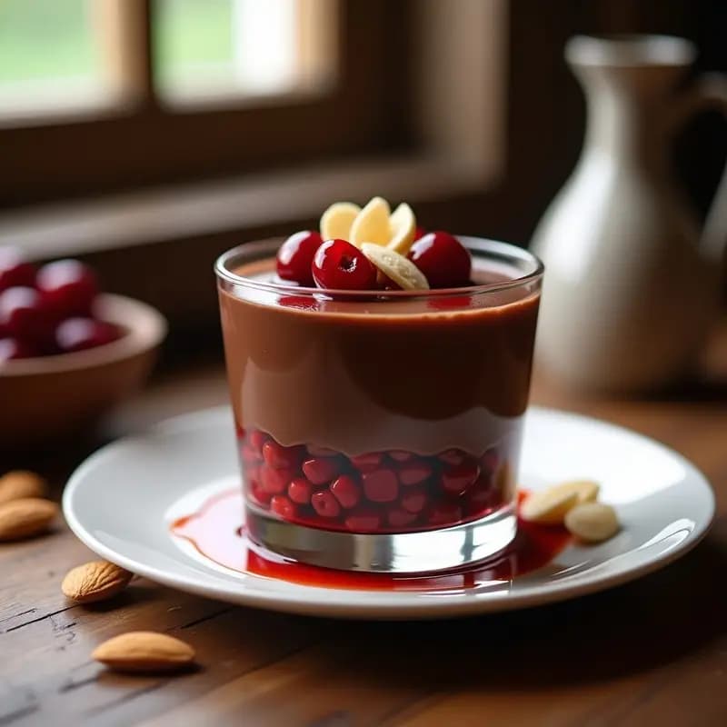 Chuves de Chocolate y Guindas: Postre Serbio Tradicional Sin Horneado