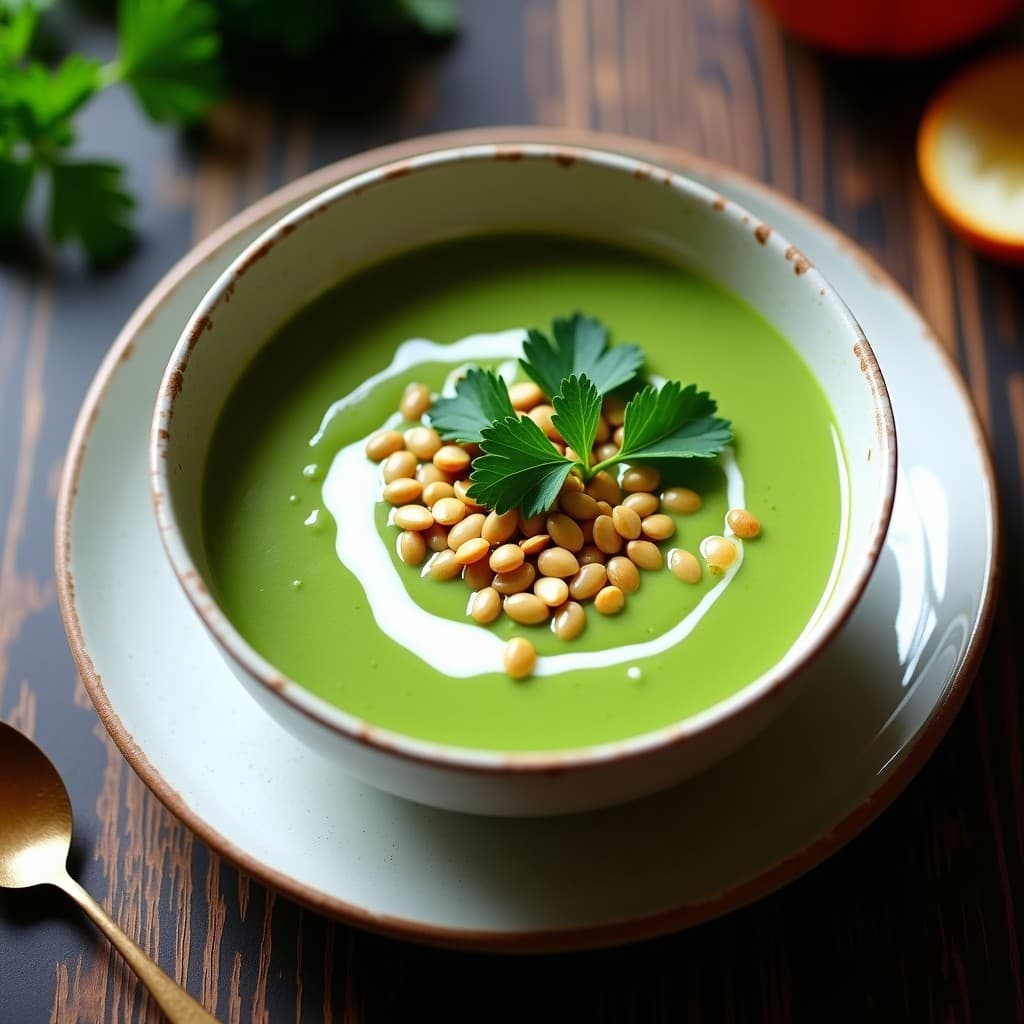 Crema de Brócoli y Queso de Anacardos: Sopa Vegana Ultracremosa en 20 Minutos