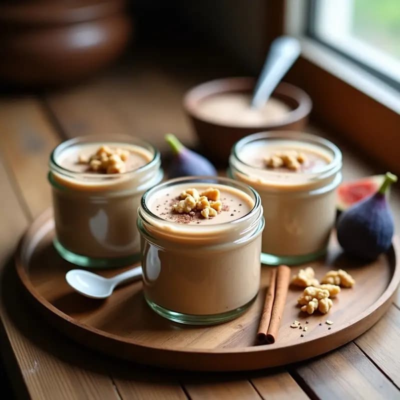 Crema Pasteurizada de Higos y Chía: Receta Sin Lactosa y Alta en Fibra en 15 Minutos