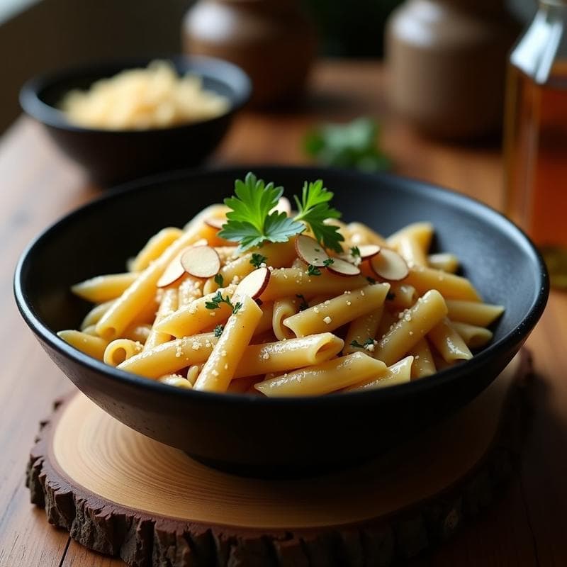 Crema de Pasta al Ajo Negro: Receta en Airfryer con Umami Intenso en 20 Minutos