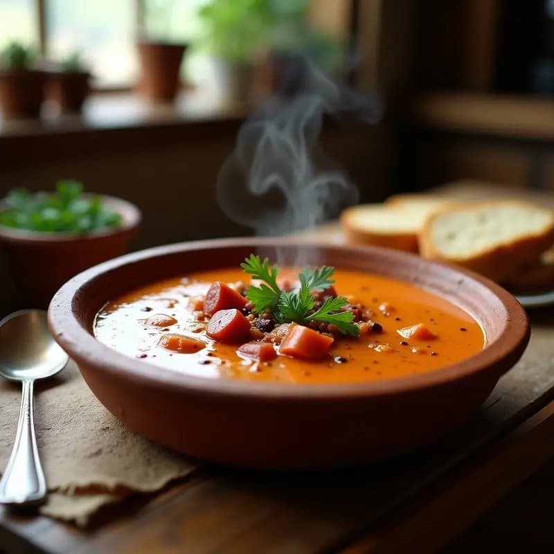 Crema de Pastor: Receta Fácil en Thermomix con Toque Ahumado y Especiado