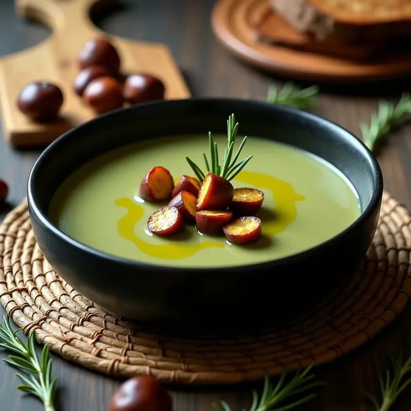 Crema de Pespuntes con Castañas Asadas: Receta Otoñal de Aprovechamiento en 30 Minutos