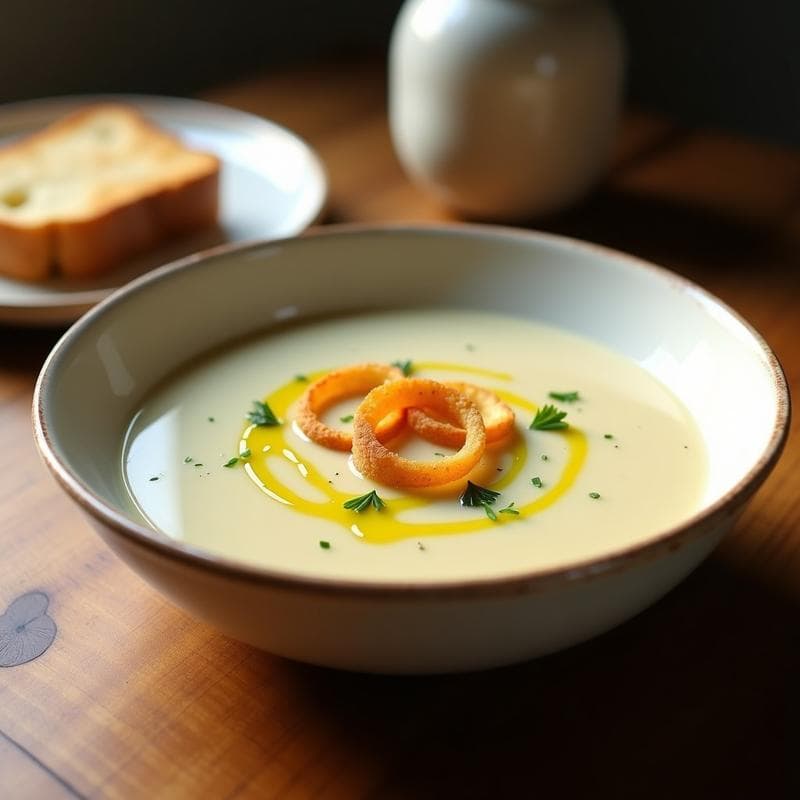 Crema de Puerro y Patata en Airfryer: Receta Express con Menos de 5 Ingredientes