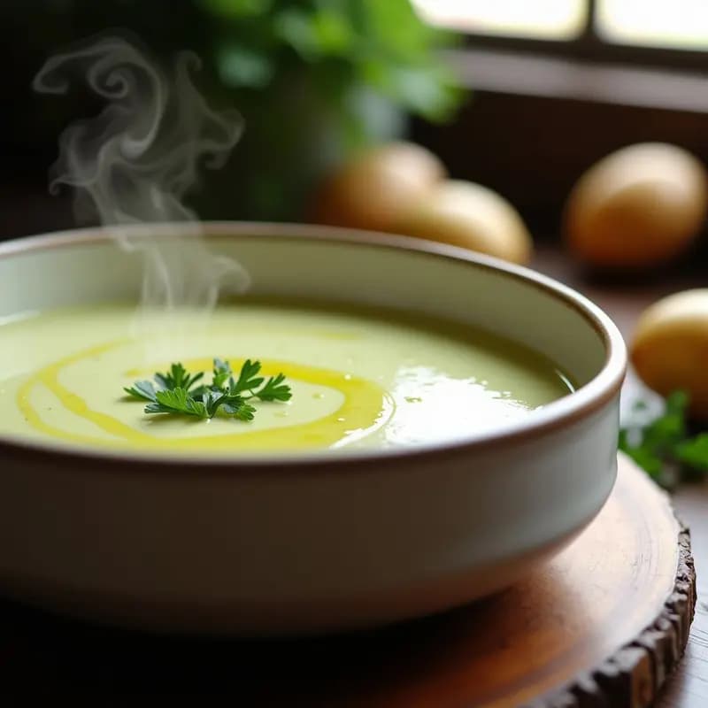 Crema de Puerros y Patata: Receta Ligera y Saciante Bajo en Calorías