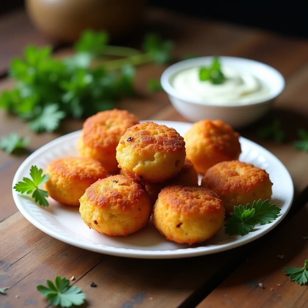 Croquetas de Berenjena Asada y Queso de Anacardo: Aperitivo Vegano en Airfryer
