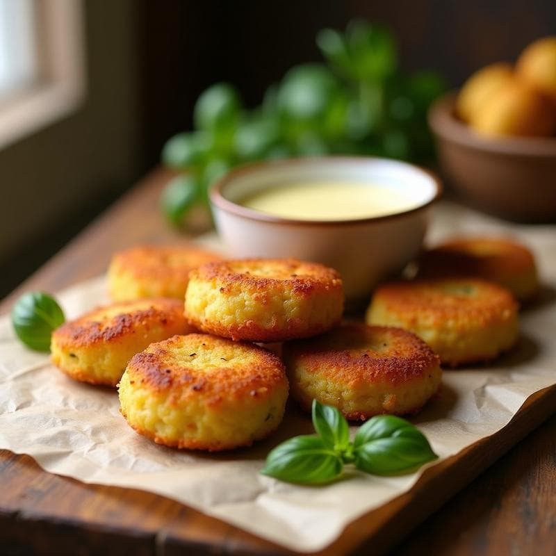 Croquetas de Calabacín y Queso de Anacardos: Receta en Thermomix Sin Lactosa