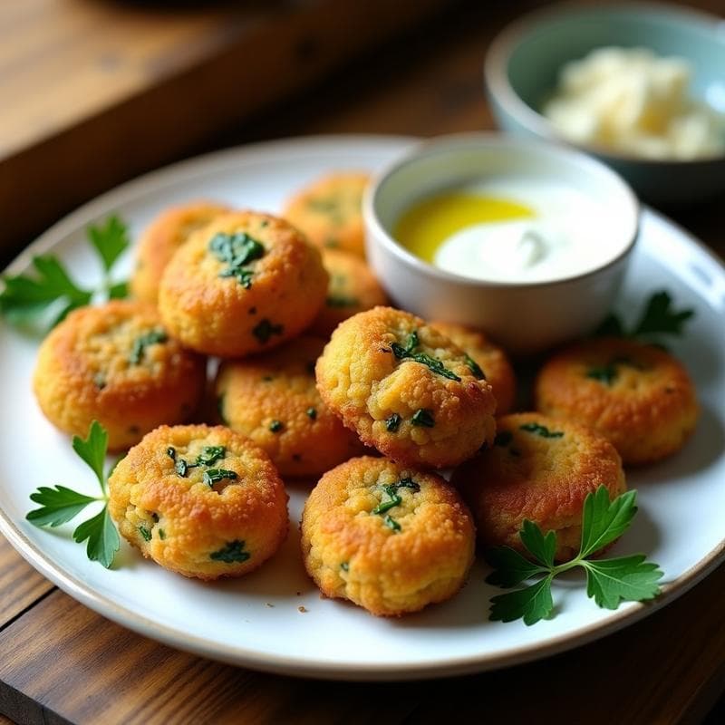 Croquetas de Espinaca y Queso Halloumi: Receta en Airfryer Sin Rebozado Tradicional