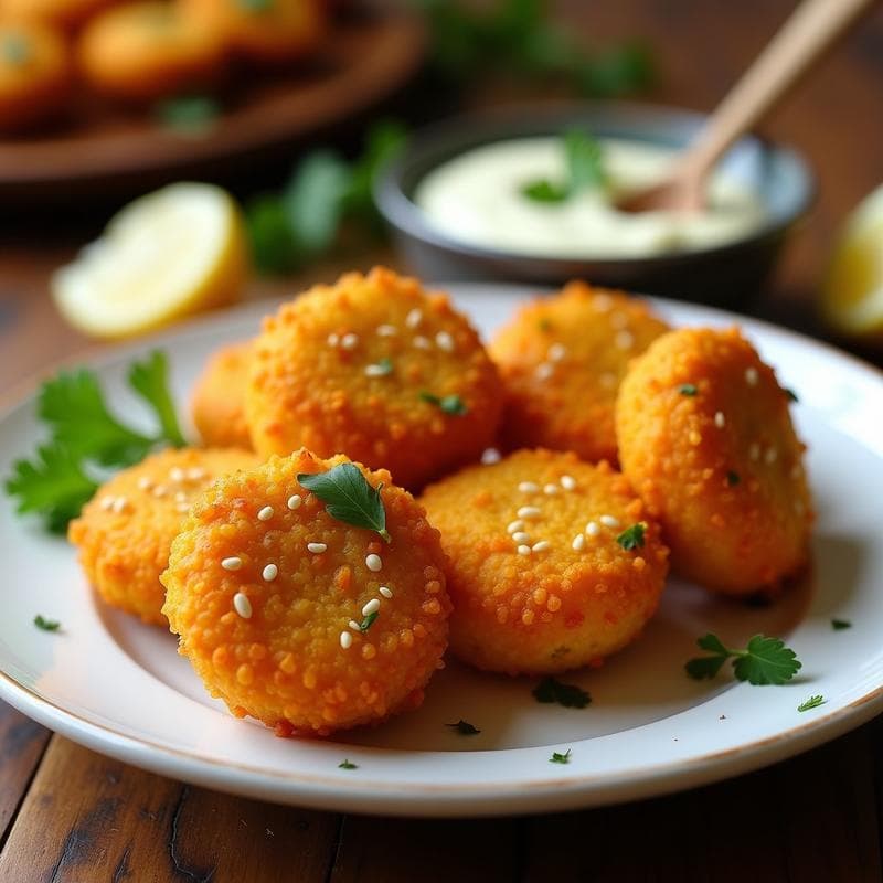 Croquetas de Lentejas Rojas y Cúrcuma: Receta Vegana en Thermomix Crujiente por Fuera