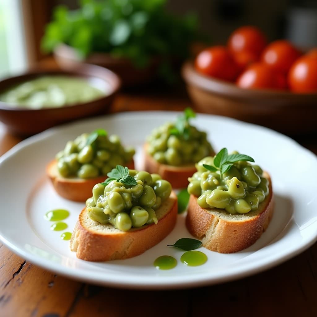 Crostinis de Pan de Centeno con Pâté de Alcachofas y Aceitunas Verdes: Aperitivo Mediterráneo Sin Lactosa