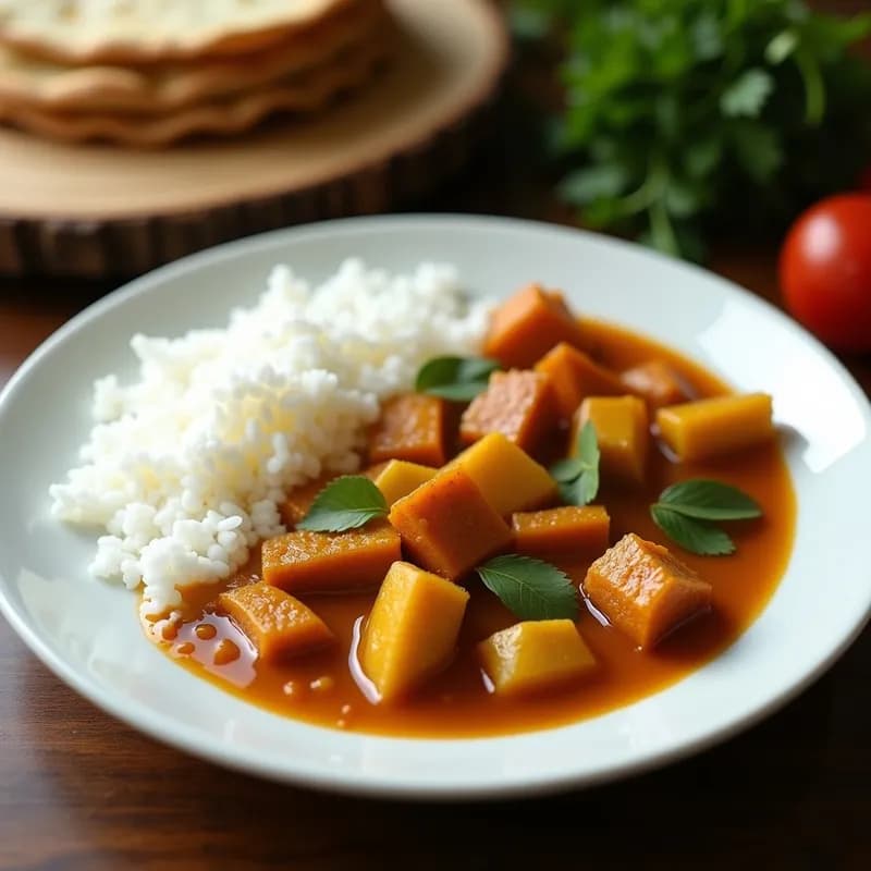 Curry de Verduras y Coco: Receta en Airfryer Sin Aceite y en 20 Minutos
