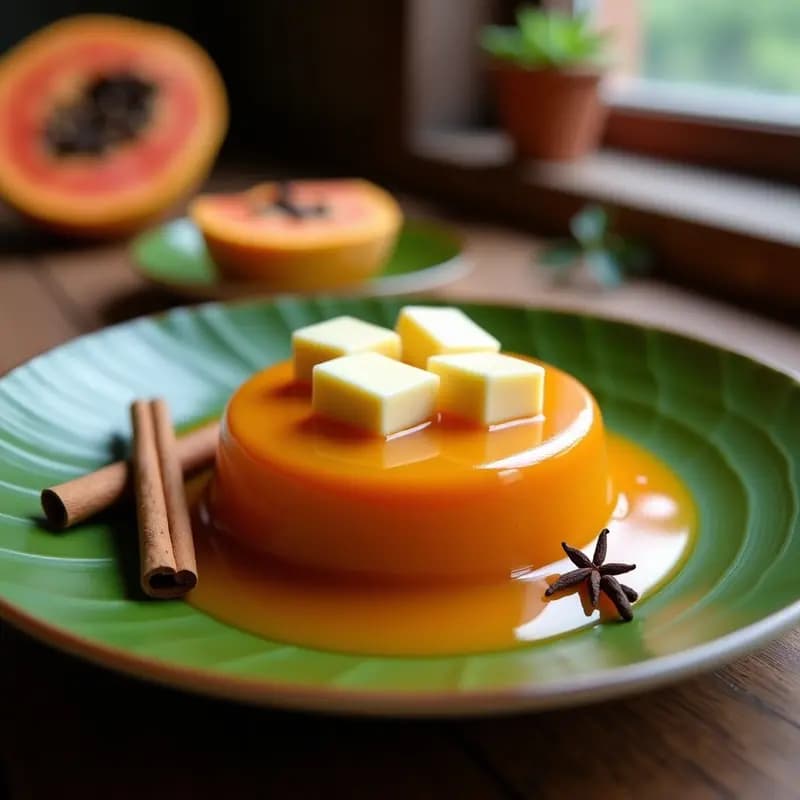 Dulce de Lechosa con Queso Laticia: Postre Colombiano Tradicional y Sin Horno