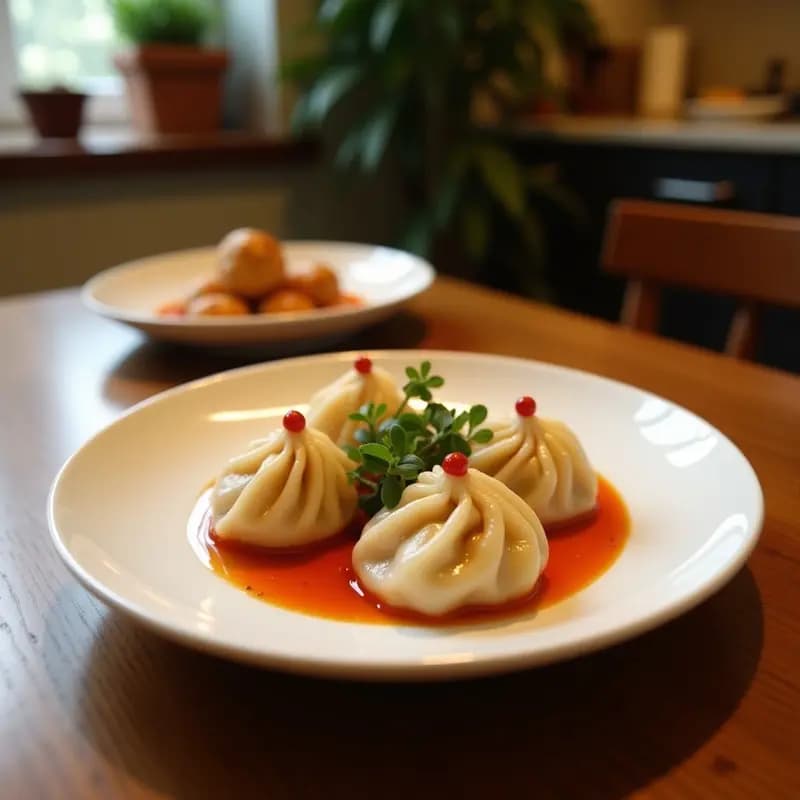 Dumplings de Kimchi y Cerdo Ibérico: Receta Coreana Fusion en Airfryer