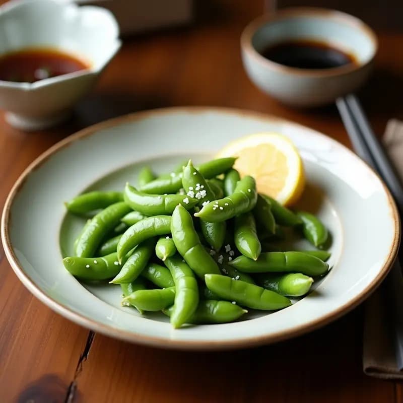 Edamame al Vapor con Sal Marina y Limón: Aperitivo Japonés Keto