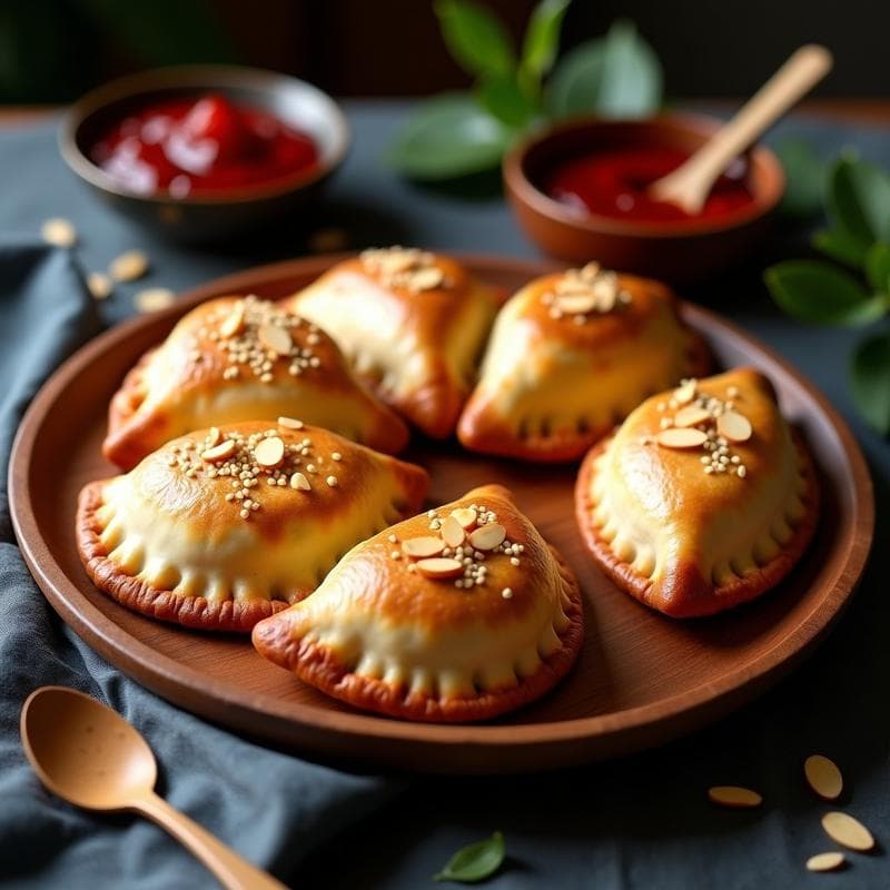 Empanadas de Carne de Canguro con Salsa de Ciruela: Receta Australiana en Airfryer