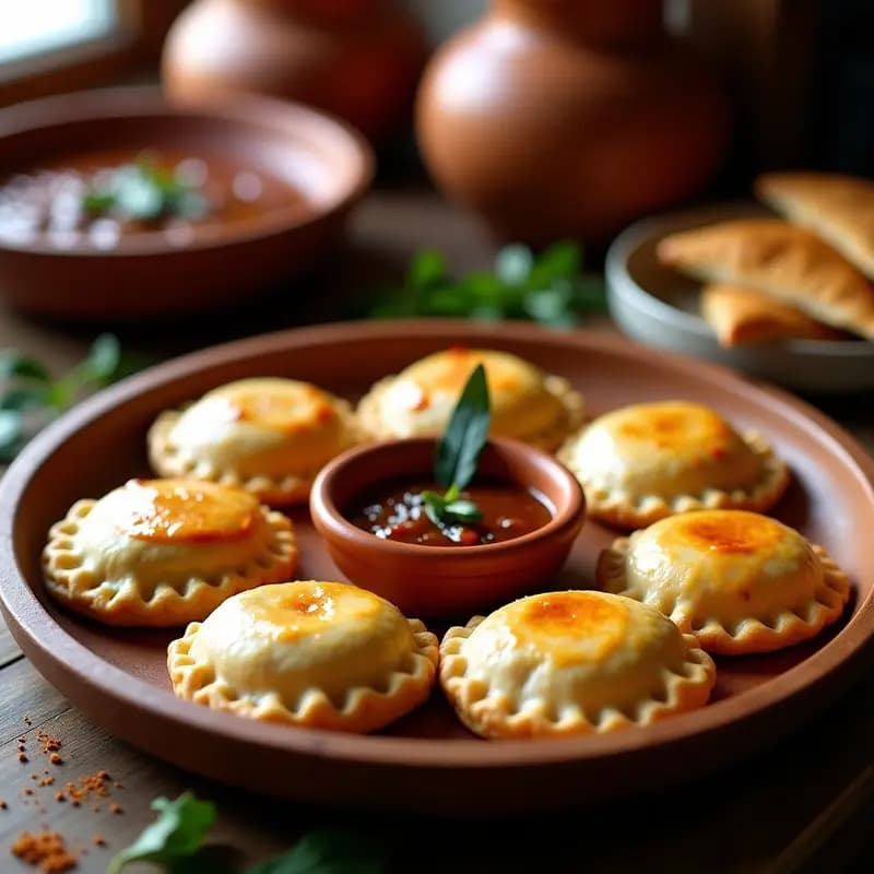 Empanadas de Carne Mexicana con Chile Paso: Receta Tradicional al Horno