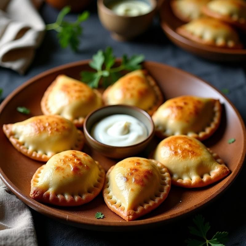 Empanadas de Espárragos Triguos y Queso de Anacardos: Receta Argentina Vegana en Airfryer