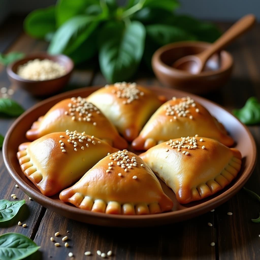 Empanadas de Espinacas y Queso de Soja: Receta Argentina en Airfryer Sin Masa Tradicional