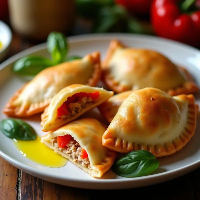 Empanadas Galileas de Atún y Pimiento Rojo: Receta Argentina en Airfryer