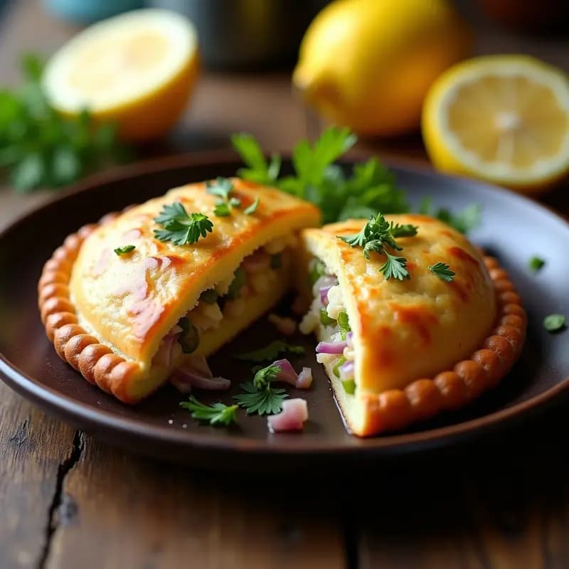 Empedanadas Gallegas de Zamburiñas y Puerro: Receta Costera en 30 Minutos