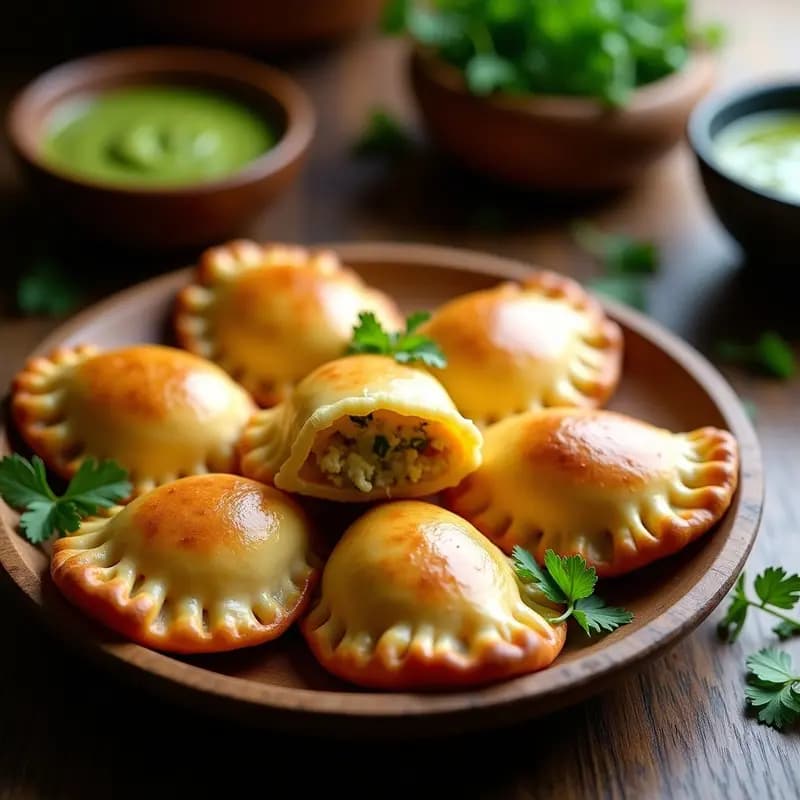 Empanadas de Humita y Queso Fresco: Receta Chilena en Airfryer sin Frito