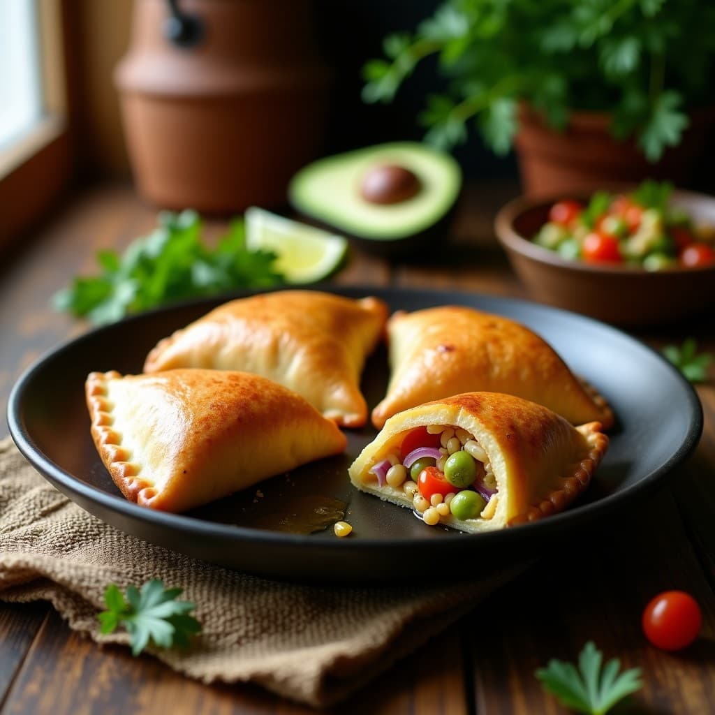 Empanadas de Mote con Pebre de Palta: Receta Chilena Tradicional en Thermomix