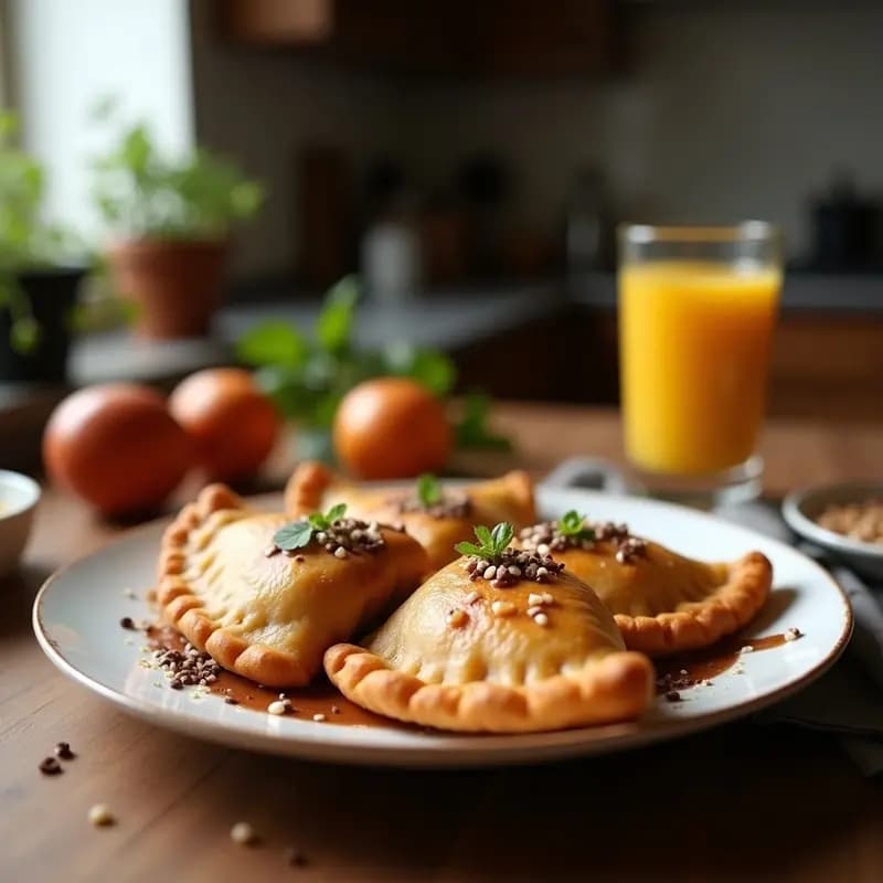 Empanadas de Nutella y Plátano Fritas con Canela y Azúcar Glas: El Postre que Parece un Crimen pero Saben a Gloria