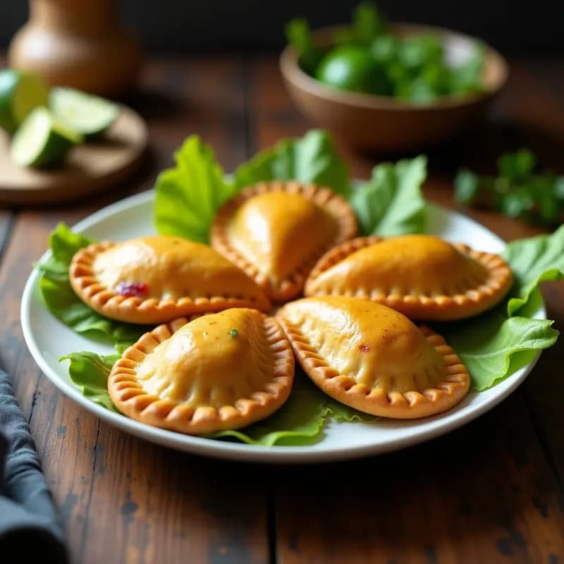 Empanadas de Pescado con Masa de Yuca y Ají Amarillo: Receta Peruana Sin Trigo