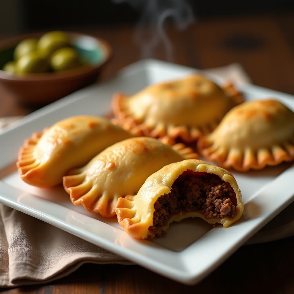 Empanadas de Yuca Rellena de Carne Picada y Aceitunas: Receta Cubana en Airfryer