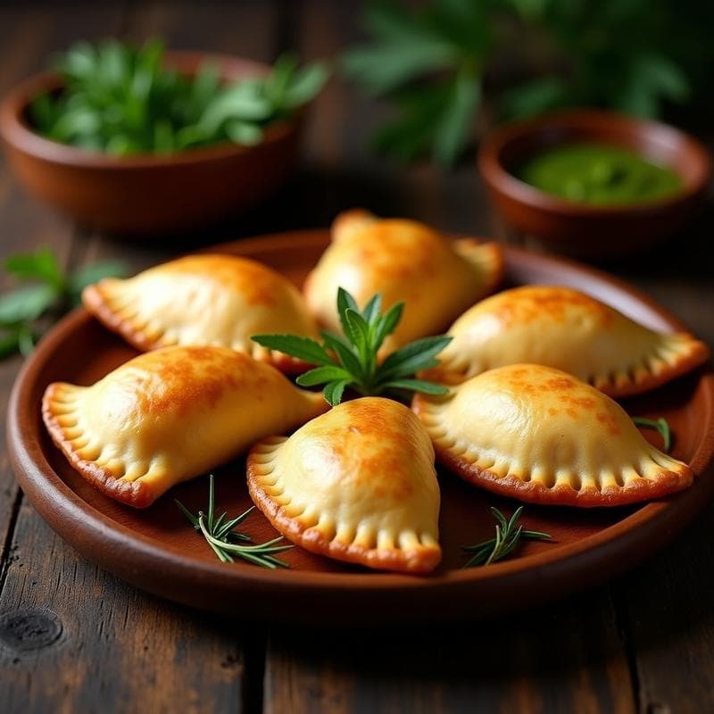 Empanadas de masa de Yuca con Carne de Venado: Receta Argentina Sin TACC