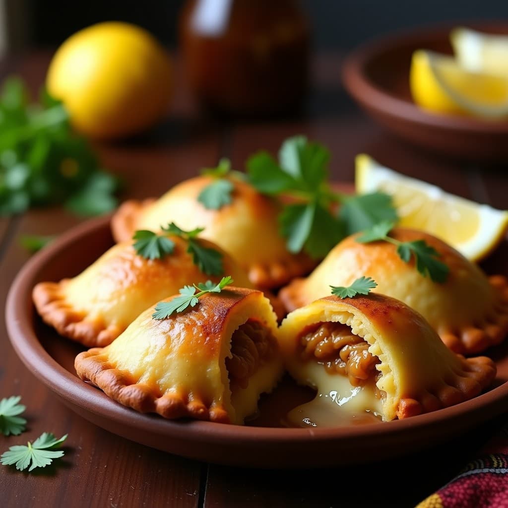 Empanadas de Yuca Rellena de Pollo y Queso Mozambiqueño: Receta Africana en Olla Exprés