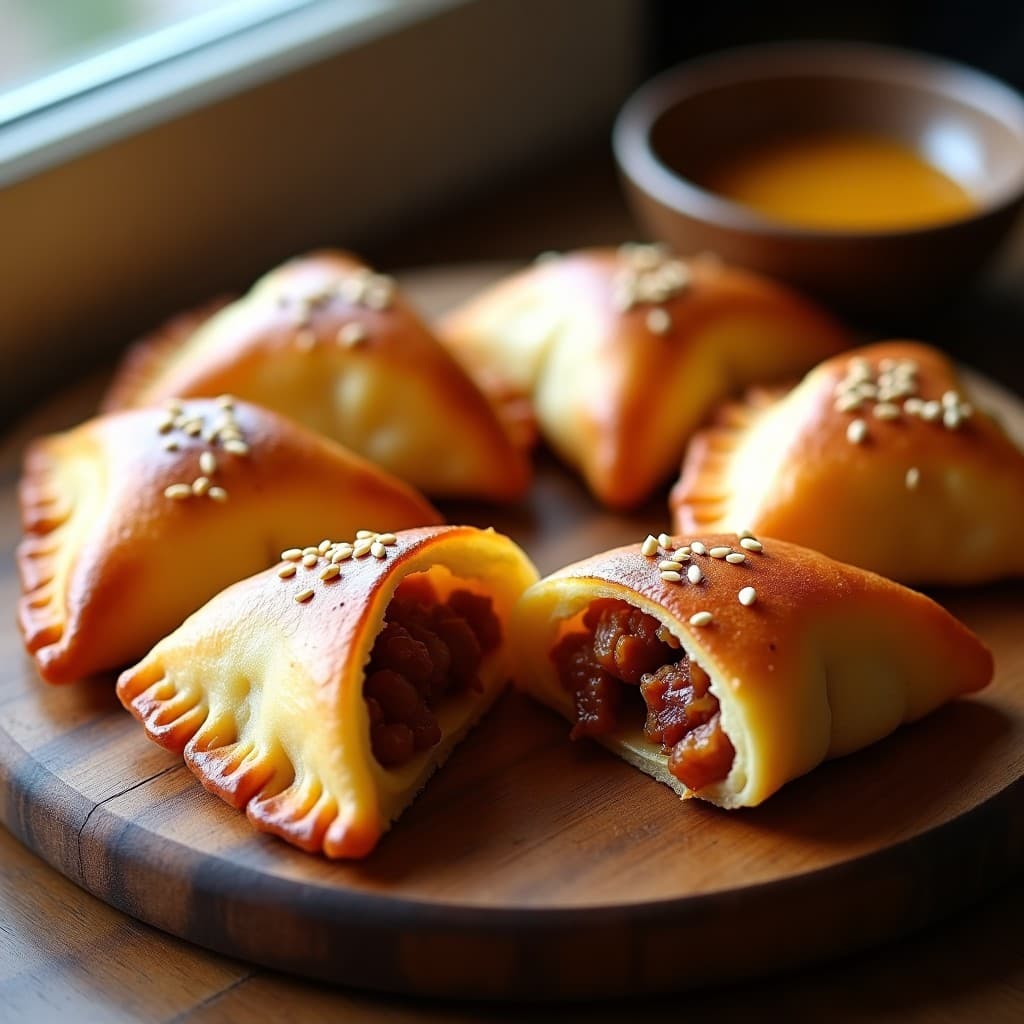 Empanadillas de Chorizo y Dátiles: Aperitivo Español en Airfryer con Toque Dulce-Salado