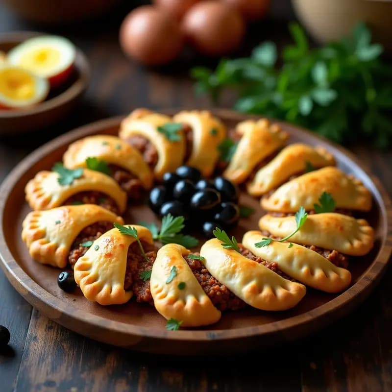 Empanaditas Argentinas de Carne y Huevo Duro con Masa de Mandioca: Receta Sin Gluten