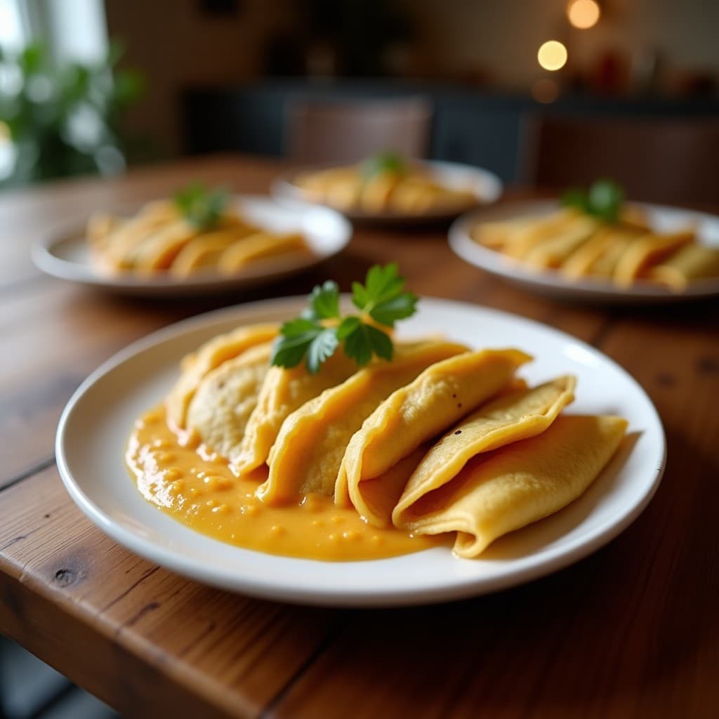 Empanaditas de Masa de Yuca con Relleno de Higuerilla y Queso de Anacardos: Receta Colombiana Sin Gluten