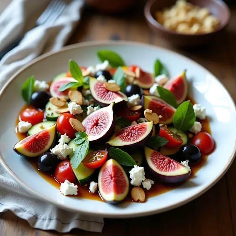 Ensalada Griega con Ptolemais y Queso Feta: Receta Tradicional Fresca y Nutritiva