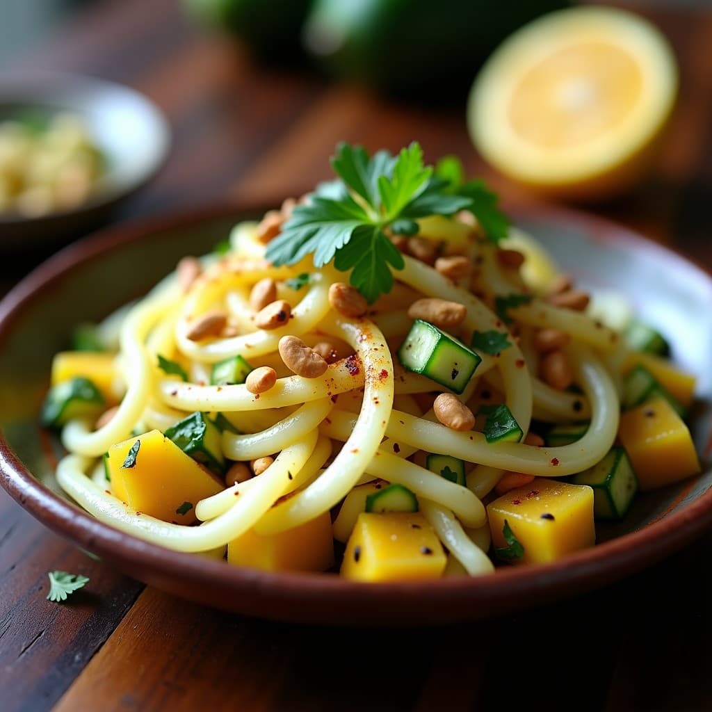 Ensalada de Jicama y Granadilla con Vinagreta de Tamarindo: Receta Mexicana Vegana y Cruda